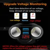 Billaddare 3.1A 2 Ports USB Adapter 30W Snabbladdare med LED Display Car Charging för iPhone Xiaomi Huawei Mp3 DVR