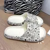 Zapatillas Zapatillas De Moda Para Mujer y Hombre Sandalias Plataforma Gruesa Suave Con Estampado Zapatos Antideslizantes Plaa Hogar Al 220324