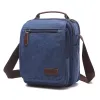 Z.L.D. Neue vertikale Canvas-Schultasche, hochwertige Umhängetasche, militärische Umhängetasche, Handtasche mit großer Kapazität, kleines Quadrat