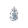925 Sterling Silver Dangle Charm Nouveau Biberon Bleu Murano Étoile Sourire DIY Perles Perle Fit Pandora Charms Bracelet DIY Bijoux Accessoires