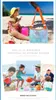 Kids Shell Beach Bags Dinosaur Whale Toys Collecting Storage Bag Mesh Travel Outdoor Tote Summer Zipper Portable Organizer Cross Body Sand Pouch BA8109