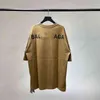 Designer Sommer Balencigas Damenmode Marke Paris Vor und nach dem Brief Classic Pop Family Kurzarm-T-Shirt Männer und Frauen mit dem gleichen Balanciaga