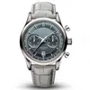 Luxury Classic Men's Unisex Quartz Analog Digital Chronograph rostfritt stål läder titan grön liten stor armbandsur timepiece