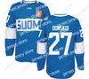 Nova Copa do Mundo de Hóquei de 2016 Jersey Rinne Laine Korpikoski Donskoi Pokka Aho Koskinen Lepisto Homem Mulheres Juntas Customes Hoceky Jerseys