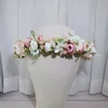 2022 corona de flores artificiales para niñas, diadema, accesorios para el cabello de boda, tocado, guirnalda Floral para mujeres y niñas, tocado de flores nupciales