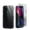 Прозрачные амортизирующие чехолы для акрилового телефона для iPhone 14 13 12 11pro Series XR XSMAX Красиво упакованный сотовый телефон