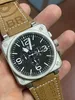 2022 mens watch automatic mechanical bell brown leather black rubber ross 6 hands294Z