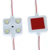 Lampada per fari per auto Kit luce interna impermeabile per tetto 12V 10x4 LED per rimorchio per camper, furgone, bianco brillante