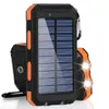 Solar Power Bank 20000mAh Ricarica portatile Poverbank Caricabatteria esterno Powerbank 80000mAh per tutti gli smartphone