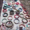 Bracelets Bracelets Bijoux Sanshoor Mixte 8 Tailles / 14 Tailles Bracelets En Bois Inachevés Ensemble De Bracelets En Bois Faits À La Main Bracelet Fit Peinture Art Comme Wom