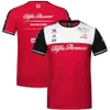 2022 F1 Team Racing T-shirts Homme et Femme L'équipe Alfa Romeo Formule Pour Homme, Haut Sport, Confortable, Rapide, En Plein Air, ￉t￩,