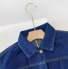 A020 Nouveau printemps automne bébé garçons jeans Bib Baby Girls enfants Saut-combinaison Jacket2798492