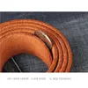 Belts Men Designer Summer Belt For Shorts High Quality Luxury Cowhide Grain Genuine Leather Vintage Wide Long Soft Basque BeltBelts