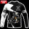 PlstAcgosmos 3Dprinted est schedel racemotor aangepaste naam cadeau uniek hrajuku streetwear unisex casual hoodies zip sweatshirt 220713