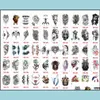 1600 Styles Half Sleeve Tattoo Sticker Arm Temporary Tattoos Waterproof Accept Customized Mixed Randomly Sent3745587