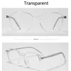 Sonnenbrille Übergroße polygonale Lesebrille Männer Frauen presbyopisch Voller großer Rahmenvergrößerung ultraleichter Brillen Mode EyeGassissessunglasse