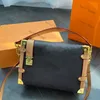 designer PM Axelväskor sida trunk Handväska Lyx Mode Crossbody Purse