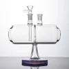 Glas Waterleidingen Infinity Waterval Waterpijpen Omkeerbare Zwaartekracht Olie Dab Rigs Tabak Waterpijpen 14mm Vrouwelijke Gezamenlijke Met Kom XL-2061