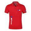 Summer Bmw Car Polo Shirts Men Comfortable Short Sleeves Male Cotton Casual Customize Sport t Shirt