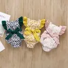 Nouveau-né bébé filles floral barboteuse body combinaison Sunsuit tenues ensemble vêtements