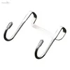 Hooks & Rails Vanzlife Stainless Steel Free Punching Cabinet Door No Trace S-type Hanger Coat Hook Small HooksHooks