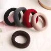 10Pcs Thick Scrunchies Solid Color Elastic Hair Rubber Bands Gum For Women Girls Ties Hair Ring Rope Ponytail Holder Accessories AA220323