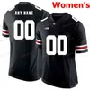 Nik1 Stitched Custom 17 Chris Olave 18 Tate Martell 2 Chase Young 2 JK Dobbins Ohio State Buckeyes College Women Jersey