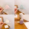 Korean Sweet Cream Three-dimensional Flower Hair Claw Barrettes for Women Fashion Clamps Hair Accessories