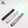 TXQSABER Heavy Dueling FOC Metal Hilt RGB Lightsaber FX Force 12 Color 10 SoundFonts Blaster LockUp Light Laser Sword Xmas toy 2207004148