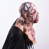 حفلة لاتكس واقعية مخيفة الرأس الكاملة S Cosplay هالوين الرعب Zombie Face Skull Mask 220611