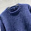 Maner Suéteres Diseñador de la marca Damen Stricks Sudadera KlassischePullover Paar Sudaderas con capucha Top Tees Manner Einfacher Modo de suéter HerbstSweaters