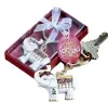 حظا سعيدا فيل elephant keyring استحمام الطفل أطفال الحفلات الحفلات الحدث keychain الحدث عطاءات birhtday هدايا الذكرى الذكرى التذكار لصالح الزفاف c0817