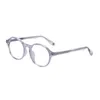 Lunettes de soleil de mode Cadres Mazzucchel Acétate Forme Classique Lunettes Cadre Hommes Femmes Lunettes de Prescription Ronde Rétro Optique Lunettes 180