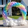 Bow of Balloon Arch Ring Diy Wreath Frame Holder Circle Ballon Column Garland Stand Baby Shower Birthday Party Wedding Decor7720378