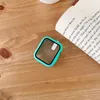 Iwatch 7 Protector Cover Case 강화 유리 투명 38 / 40 / 41 / 42 / 44 / 45mm 시계 상자 패키지