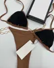 Designer Fashion Women Swimwear Bikini Sets Multicolor Summer Beach Swimwear Wind High Quality