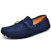 Driving Mocassins Homens camurça All-Match Moda Tendência Elegante antiderrapante confortável Sapato de verão casual sapato ao ar livre sapato de bicicleta