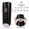 Sex toy masseur Automatique Usb Charge Voix Mâle Silicone Chatte Jouet pour Homme Masturbation