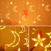 Parti Dekorasyon Eid Mübarek Led Garland Lights String Moom Star Ramazan Ev İslam Müslüman Malzemeleri Al Adha Giftsparty