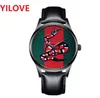 Top model Donna Uomo Lady Orologi al quarzo 40mm 45mm Casual ape tigre serpente scheletro nero rosso cinturino in pelle bianca Orologio Regali di compleanno femminili di lusso Orologi da polso