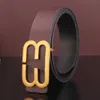 2022 Famous brand Letter B belt men's leather fashion youth versatile 3.8cm smooth casual personality guy trouser Classic luxury Designer TopSelling wholesale