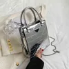 Bags Purses women's new mirror portable Tote triangular small square bag advanced three-dimensional One Shoulder Messenger Bag
