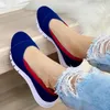 Dames Handgemaakte Effen Kleur Vrouwen Schoenen Klassieke Toevallige Platte Hak Comfortabele Antislip Mode Zapatos De Mujer Sneakers 220812