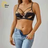 Top Fashion Classic Bandage Bra Lingerie Push Up Brassiere Lace Underwear Sexy Transparent Hollow Out Cup for Women Underwear T220726