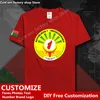 Мадагаскар кантри -флаг -футболка DIY Custom Jersey Fuls name № Cotton T Roomts Men Women Loose Casual Sports Trub 220616