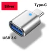 USB 3.0 C Tipi Adaptör USB C OTG Adaptörü Macbook Xiaomi POCO Samsung S20 OTG Konektörü USB Adaptörü