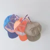 Berretto da baseball per bambini in tinta unita Primavera Estate Cappello da visiera per neonato regolabile per bambina Cappello da sole per bambini casual morbido all'aperto 220630