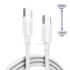 USB-C-zu-Typ-C-Kabel PD-Schnellladung 18 W 20 W für iP Samsung S21 S20 Note 20 Quick Charge 4.0 3 Fuß 6 Fuß Ladekabel