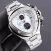 1pc retail Top quality designer Special auto sports men's watch 316 stainless steel sapphire dial window quartz Wristwatches wholesale Montre De Luxe W118