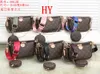 2022 Nuevo estilo Alto Qulity Bags Classic Womens Handbags Ladies Composite Tote PU Cuero Embrague Bolsa de hombro Monedero femenino